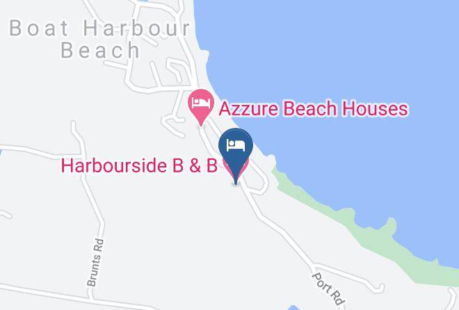Waratahwynyard - Harbourside B & B Maps