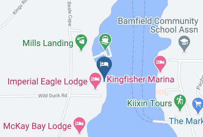 Alberni Clayoquot - Harbourside Lodge Maps