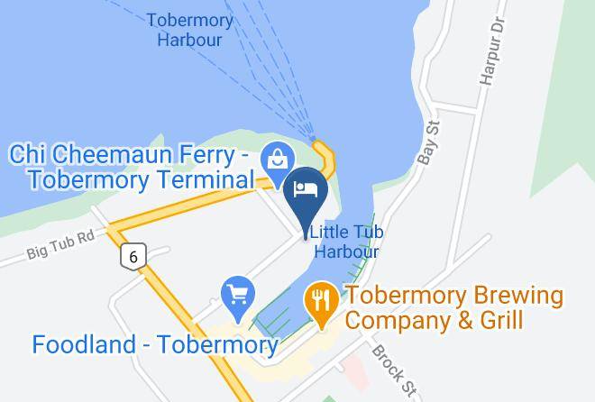 Bruce - Harbourside Motel Maps
