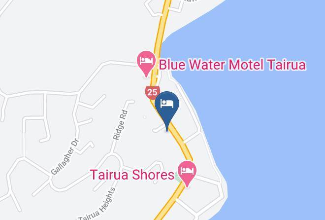 Thames Coromandel - Harbourview Bed And Breakfast Maps