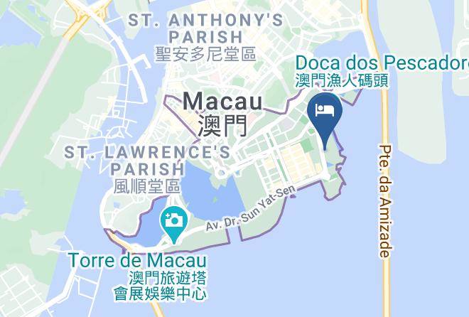 Macau - Harbourview Hotel Maps