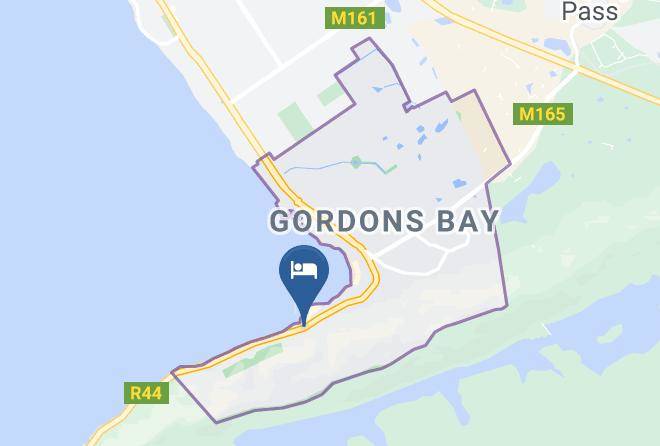 City Of Cape Town - Harbourview Lodge Maps
