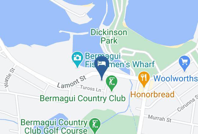 Bega Valley - Harbourview Motel Bermagui Maps