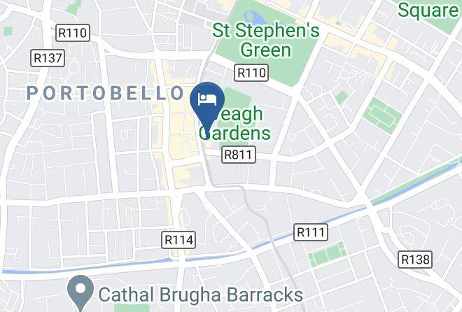 Dublin City - Harcourt Hotel Maps