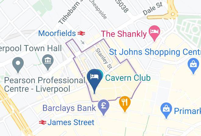 Hard Days Night Hotel Map