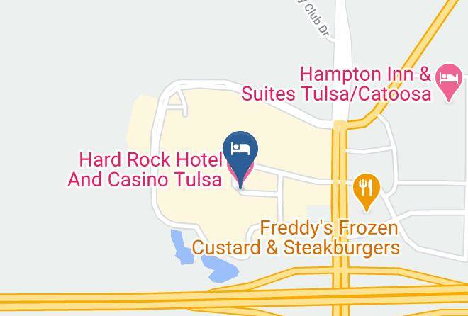 Rogers - Hard Rock Hotel And Casino Tulsa Maps