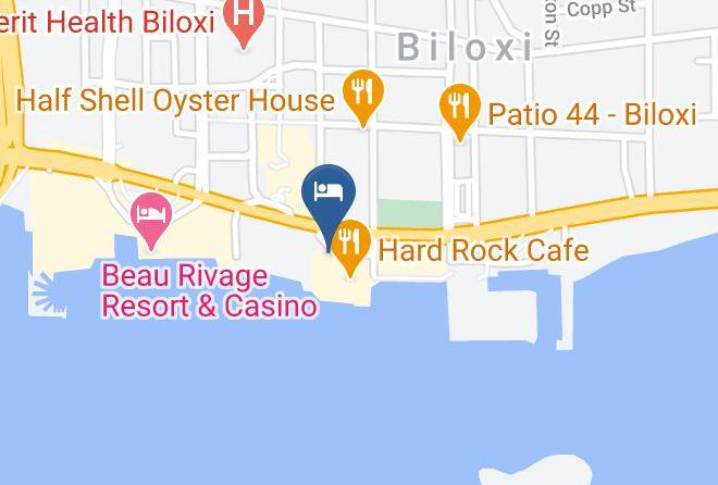 Harrison - Hard Rock Hotel And Casino Biloxi Maps