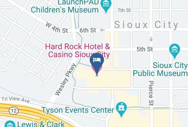 Woodbury - Hard Rock Hotel & Casino Sioux City Maps