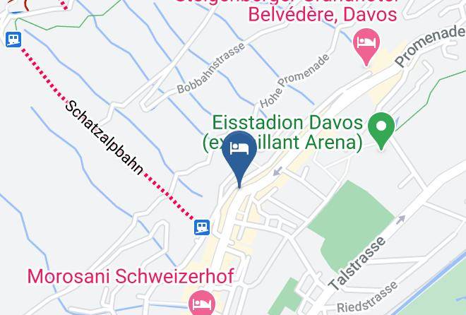 Prattigau Davos - Hard Rock Hotel Davos Maps