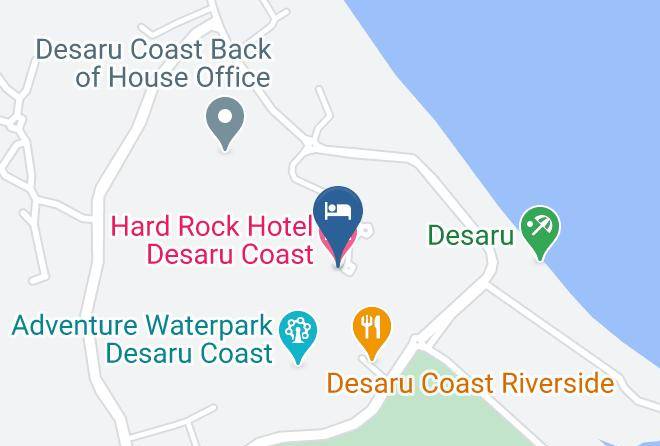 Hard Rock Hotel Desaru Coast Map - Johore - Kota Tinggi District