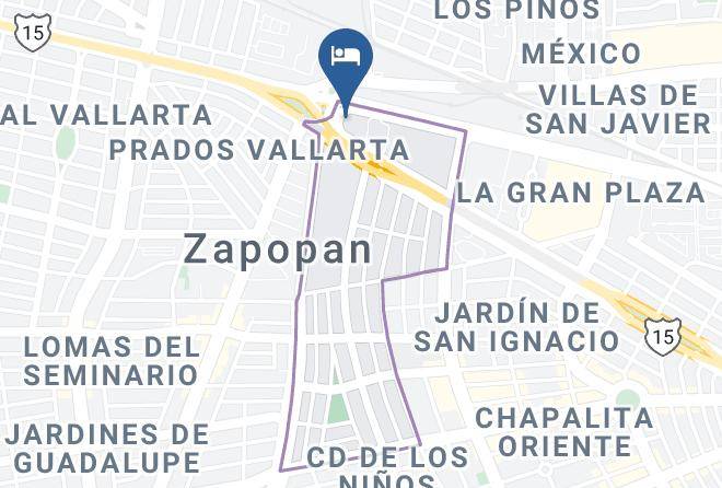 Zapopan - Hard Rock Hotel Guadalajara Maps