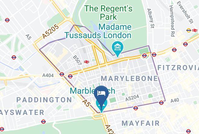 London - Hard Rock Hotel London Maps