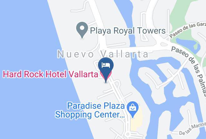 Bahia De Banderas - Hard Rock Hotel Vallarta Maps