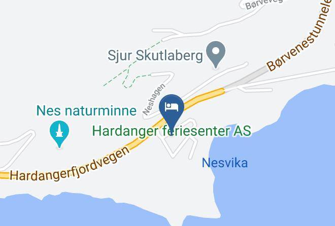 Kvam - Hardanger Feriesenter As Maps