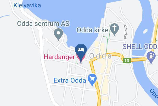 Ullensvang - Hardanger Hotel Maps