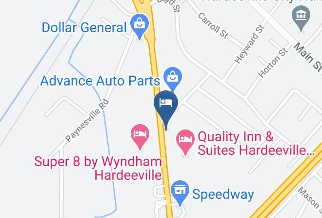 Jasper - Hardeeville Inn Maps