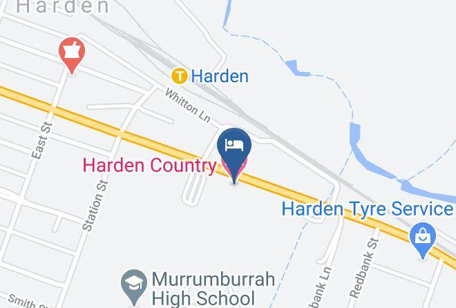 Hilltops - Harden Country Motel Maps