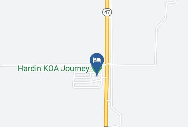 Big Horn - Hardin Koa Journey Maps