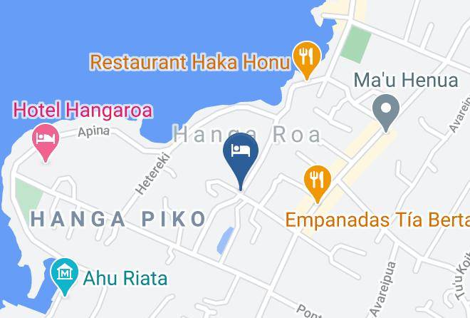 Easter Island - Hare Hinarau Maps