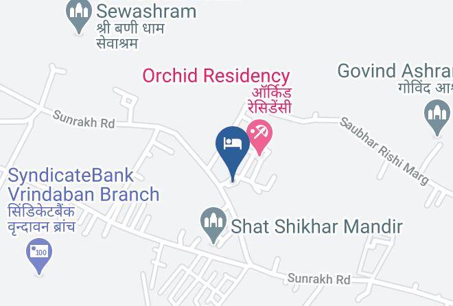 Vrindavan - Hare Krishna Orchid Best Hotels In Vrindavan Maps