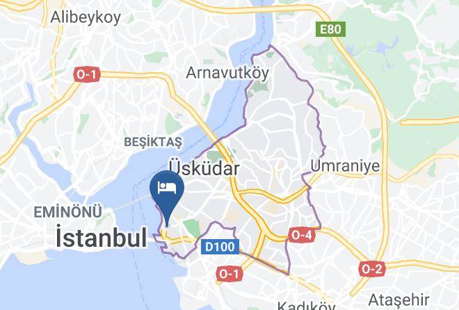Uskudar - Mini Harem Hotel Maps