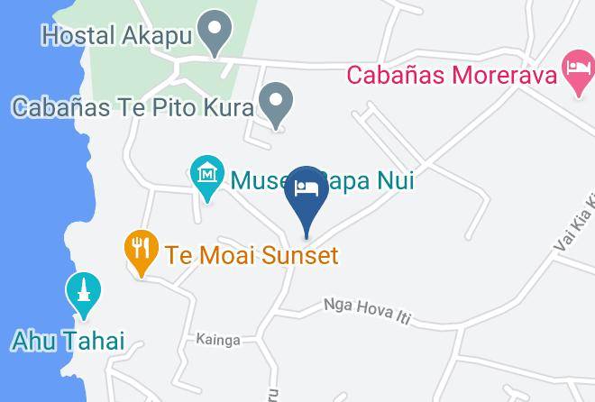 Easter Island - Haremiru Cabanas Maps