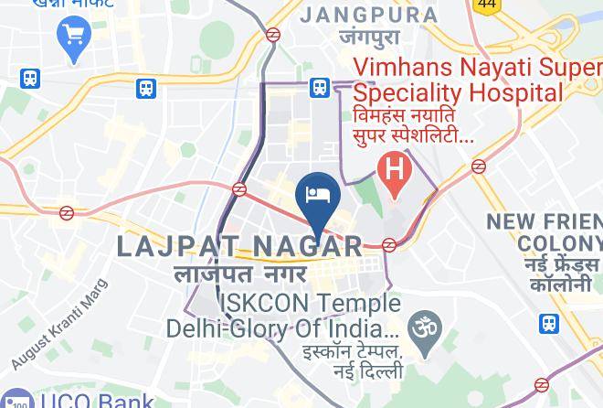 New Delhi - Hari's Court Inns & Hotels Maps