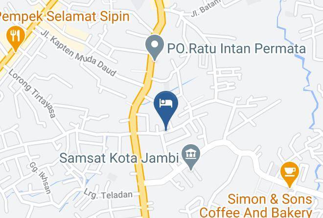 Kota Jambi - Harisman Residance Maps