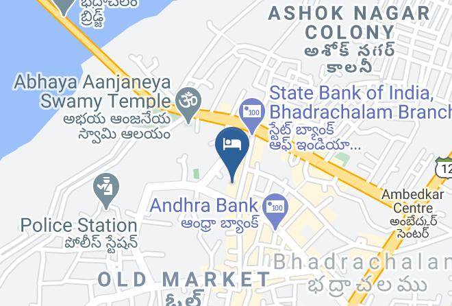 Burgampahad - Haritha Hotel Bhadrachalam Maps