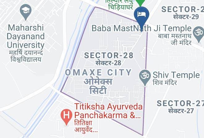 Harjais Rohtak Habitate Center Map