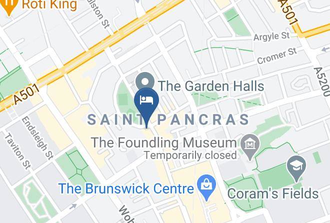 London - Harlingford Hotel Maps
