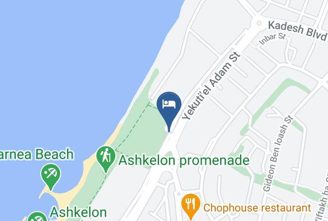 Ashqelon - Harlington Hotel Maps