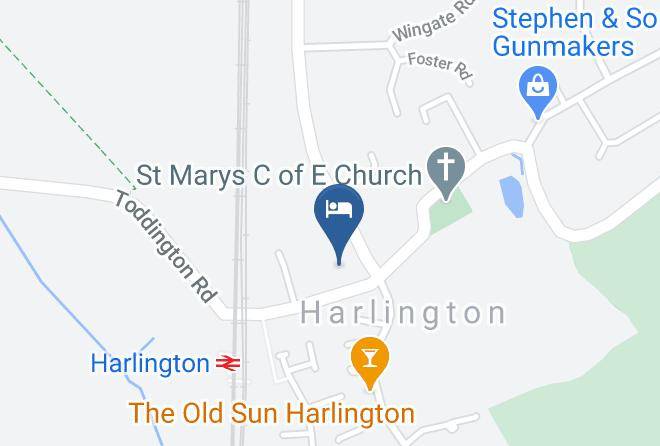 Central Bedfordshire - Harlington Manor Maps