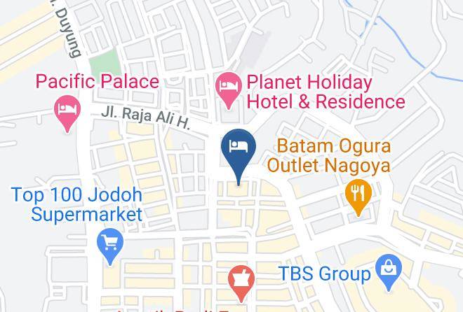 Batam - Harmoni Hotel Maps