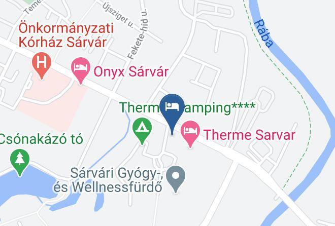 Sarvar - Harmonia Hotel & Etterem Maps