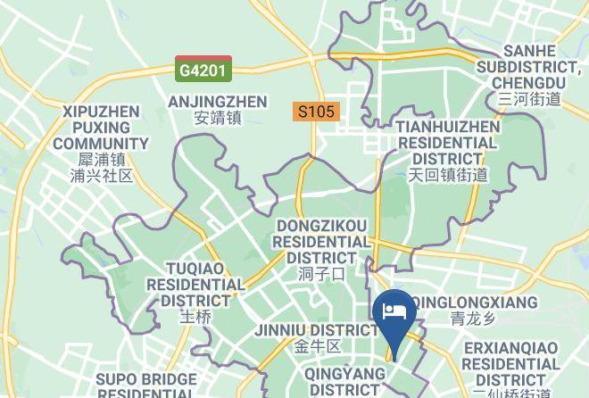 Chengdu - Harmony Business Hotel Maps