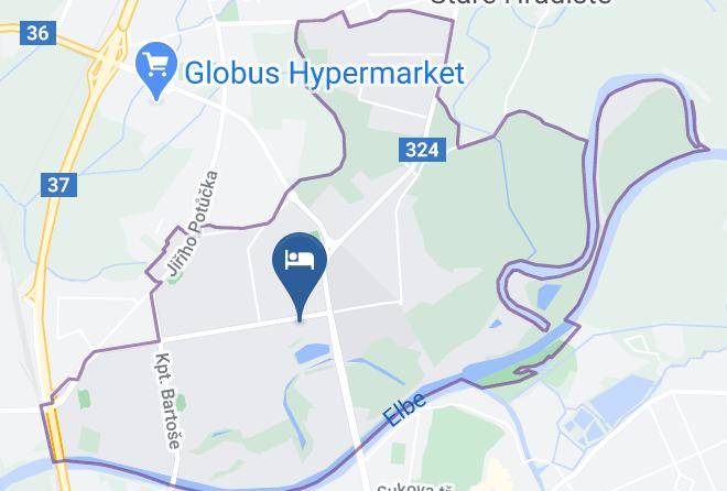 Pardubice - Harmony Club Hotely Maps