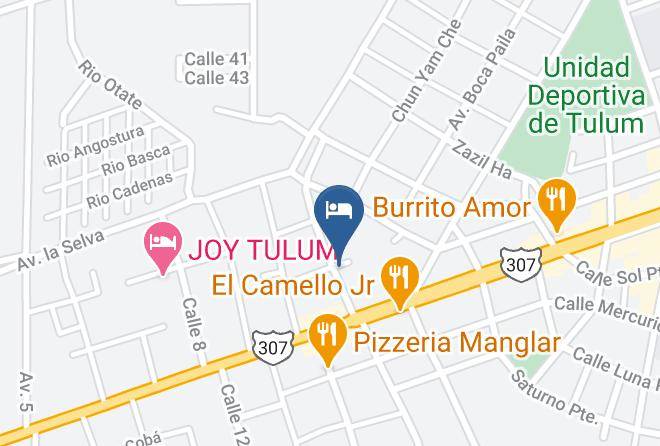 Tulum - Harmony Glamping Tulum Maps