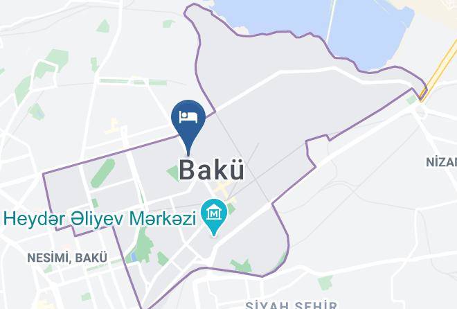 Baki - La Corne Hotel Maps