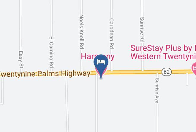 San Bernardino - Harmony Motel Maps