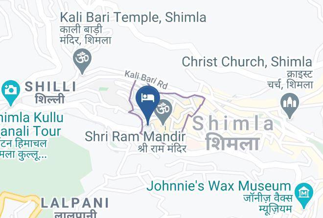 Shimla - Harmony Purple Mall Road Shimla Maps
