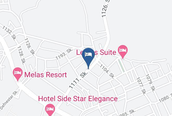 Manavgat - Harmony Hotel Maps