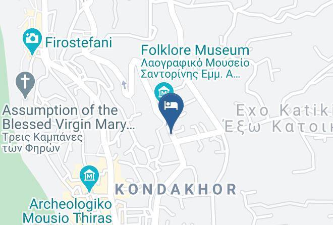 Thira - Harmony Suites Santorini Maps