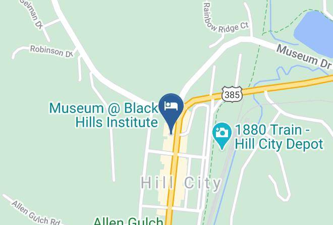 Pennington - Harney Peak Inn Maps
