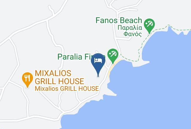 Naxos - Harokopou Studios Maps