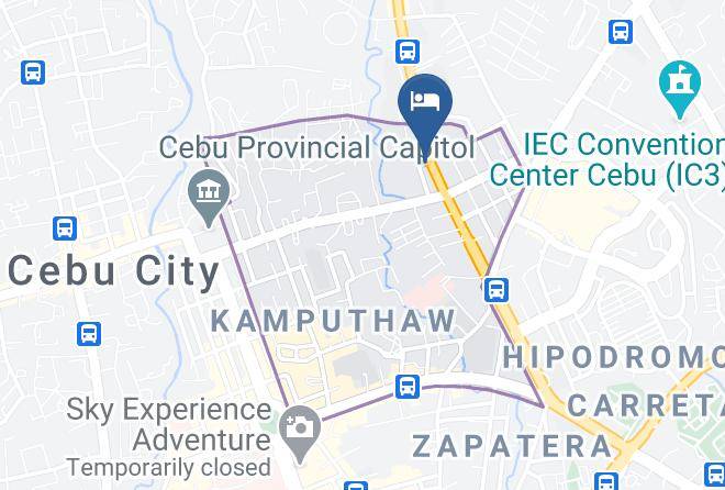 Cebu - Harolds Hotel Maps