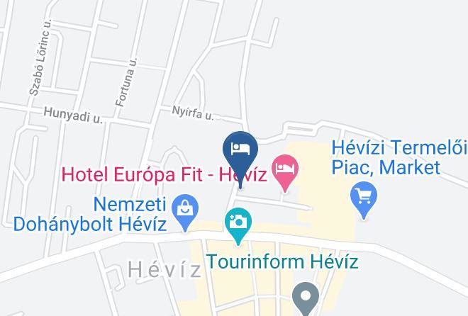 Heviz - Harom A Kislany Vendeghaz Maps