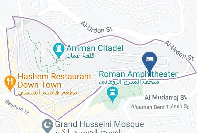 Amman - Haroon Hotel Maps