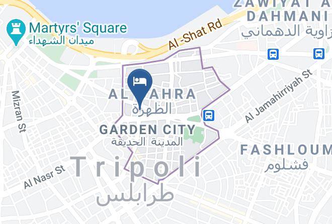 Tripoli - Haroon Hotel Maps