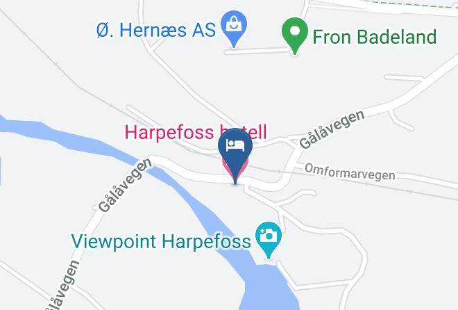 Sor Fron - Harpefoss Hotell Maps